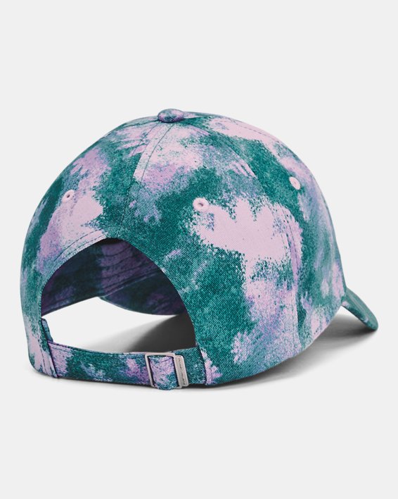 Women's UA SportStyle Printed Adjustable Hat in Blue image number 1